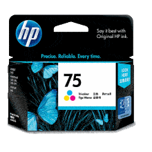 Genuine HP 75 Colour Ink CB337WA