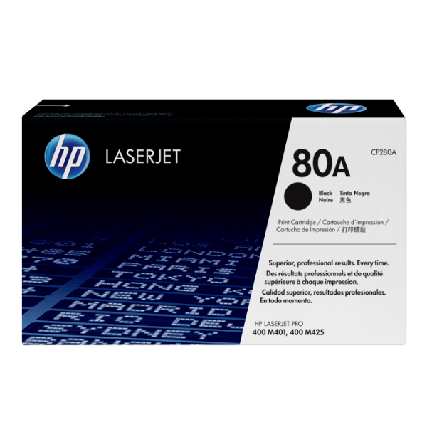 Genuine HP 80A Toner Cartridge CF280A