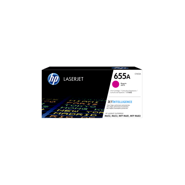 Genuine HP 655A Magenta Toner CF453A