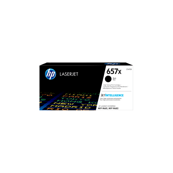 Genuine HP 657X Black Toner High Yield CF470X