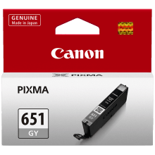 Genuine Canon CLI-651 Grey Ink Cartridge