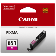 Genuine Canon CLI-651 Magenta Ink Cartridge