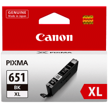 Genuine Canon CLI-651XL Black Ink Cartridge