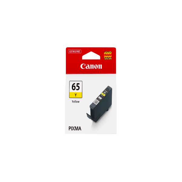 Genuine Canon CLI-65 Yellow Ink Cartridge