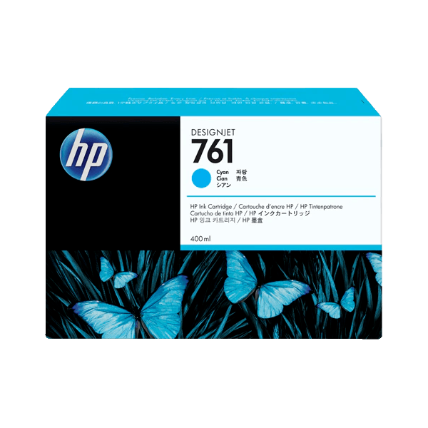 Genuine HP 761 CM994A Cyan Ink Cartridge