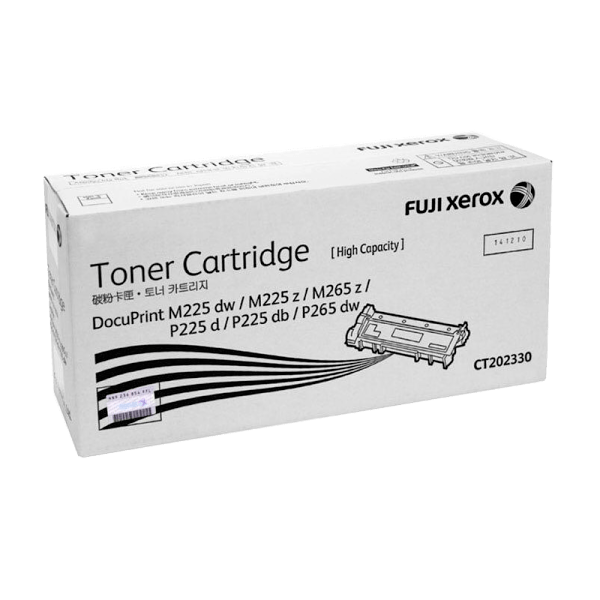 Genuine Fuji Xerox CT202330 Black Toner Cartridge High Yield