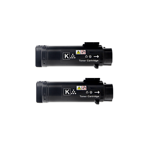 Compatible Fuji Xerox CT202610 Black Toner 2 PACK