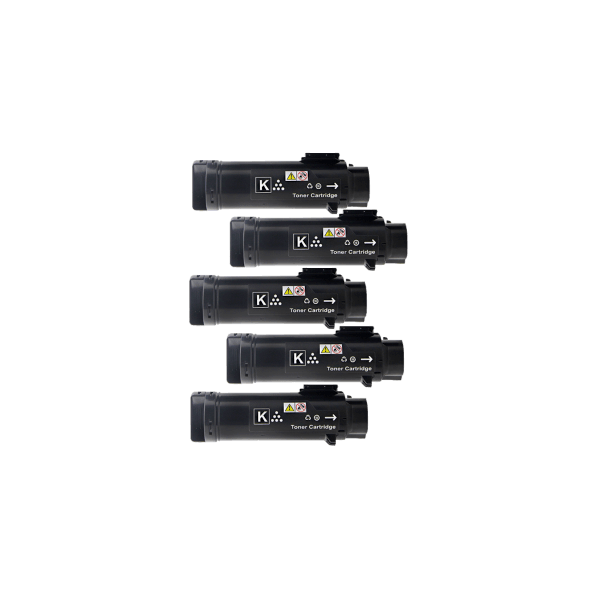 Compatible Fuji Xerox CT202610 Black Toner 5 PACK