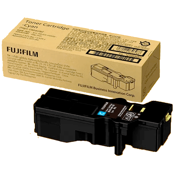 Genuine FujiFilm CT203487 High Yield Cyan Toner for C325z and C325dw