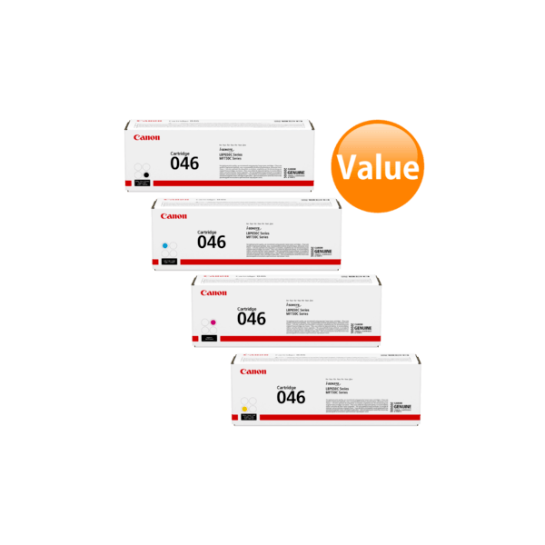 Genuine Canon 046 Toner Cartridge Value Pack