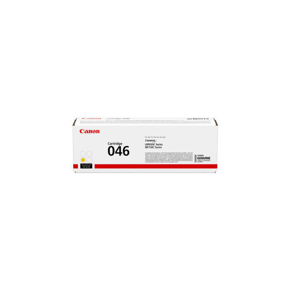 Genuine Canon 046 Yellow Toner Cartridge