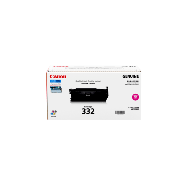 Genuine Canon 332 Magenta Toner