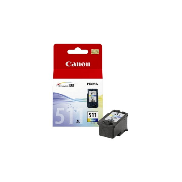 Genuine Canon CL-511 Colour Ink Cartridge