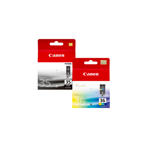 Genuine Canon PGI-35BK CLI-36C Ink Value Pack