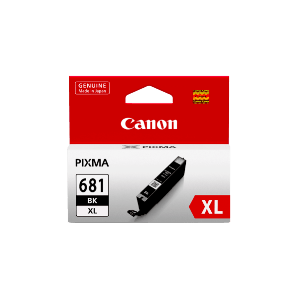 Genuine Canon CLI-681XLBK Black Ink Cartridge High Yield