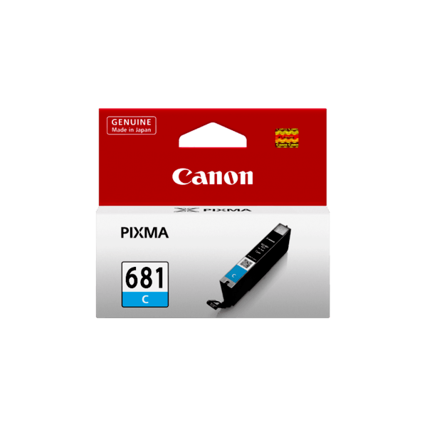 Genuine Canon CLI-681C Cyan Ink Cartridge