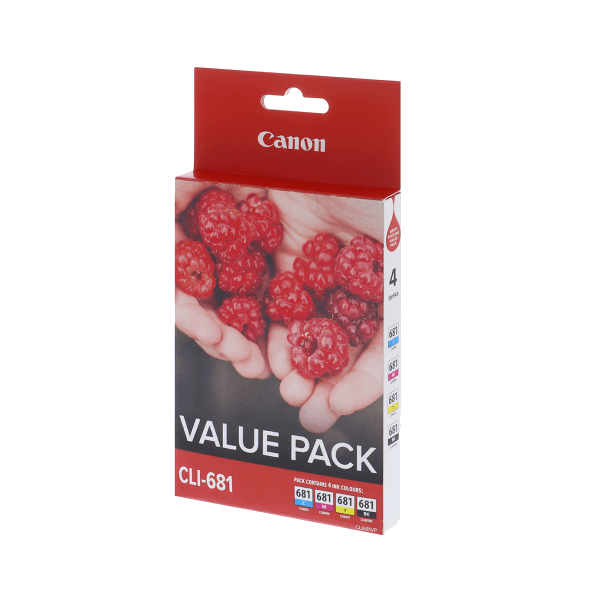 Genuine Canon CLI681 Ink Value Pack