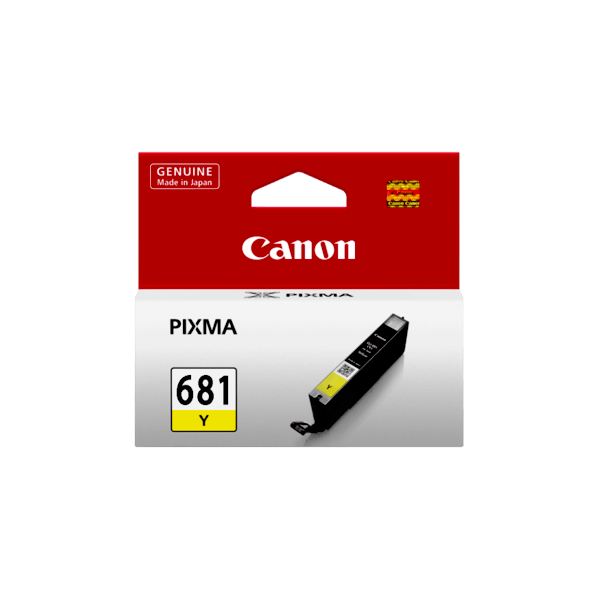 Genuine Canon CLI-681Y Yellow Ink Cartridge