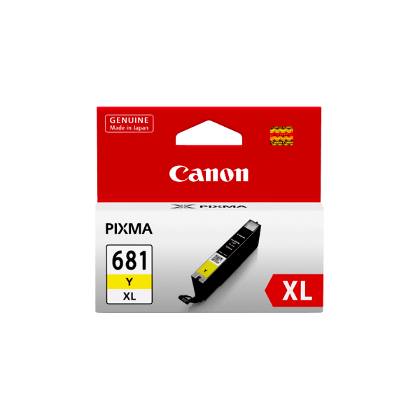 Genuine Canon CLI-681XLY Yellow Ink Cartridge High Yield