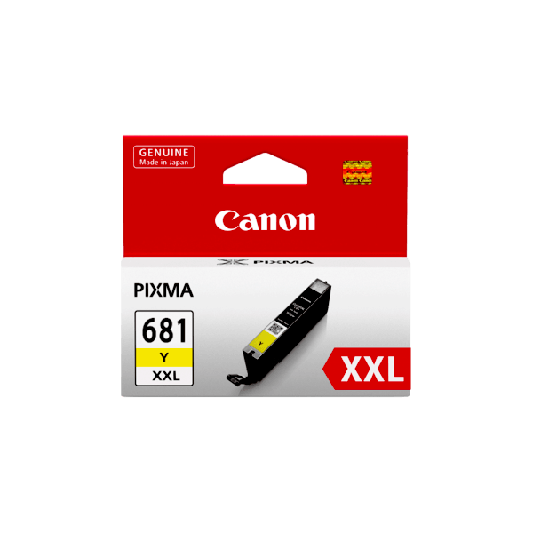 Genuine Canon CLI-681XXLY Yellow Ink Cartridge Extra High Yield