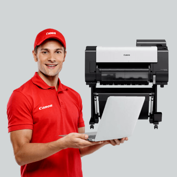 Installation for 17&quot; and 24&quot; Canon Wide Format Printers