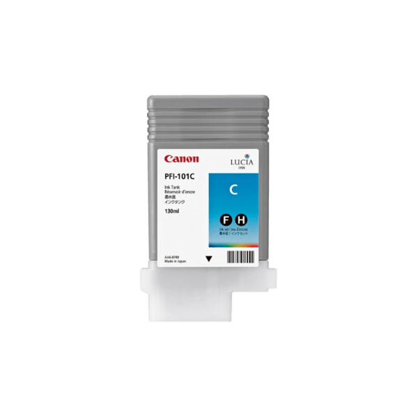 Genuine Canon PFI-101C Cyan Ink Cartridge