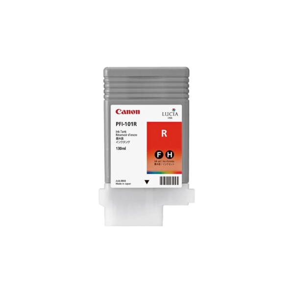 Genuine Canon PFI-101R Red Ink Cartridge