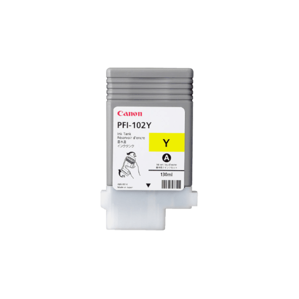 Genuine Canon PFI-102Y Yellow Ink Cartridge