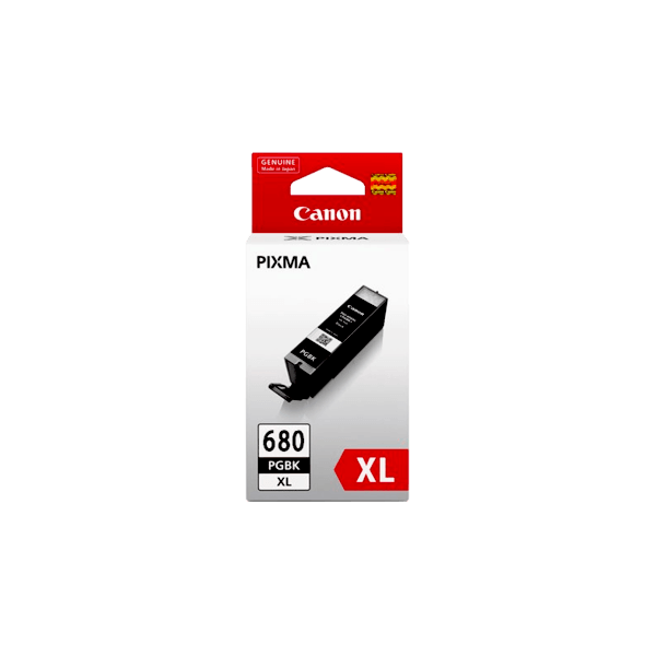 Genuine Canon PGI-680XLBK Black Ink High Yield