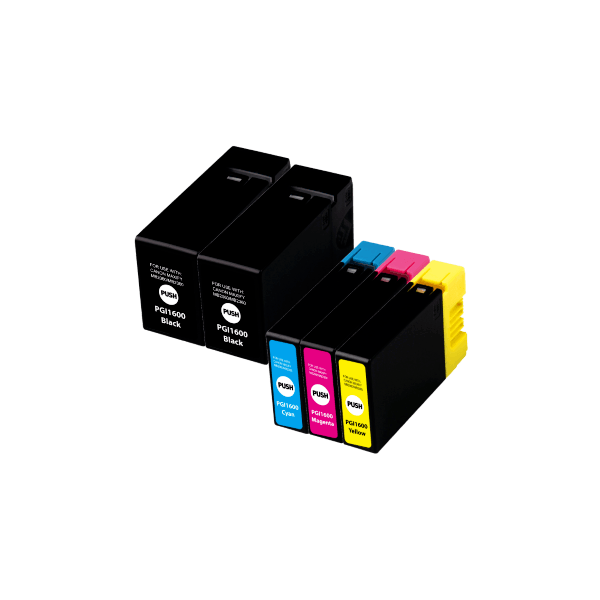 Compatible Canon PGI-1600XL Ink Value Pack High Yield PLUS EXTRA BLACK