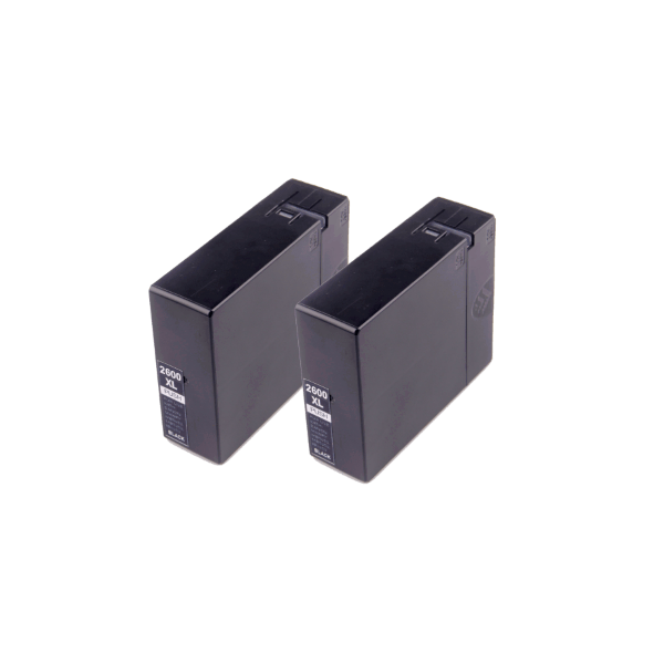 Compatible Canon PGI-2600XLBK Black Ink High Yield 2 PACK