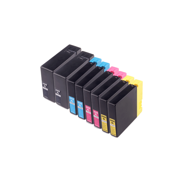 Compatible Canon PGI-2600XL Ink High Yield Double Value Pack