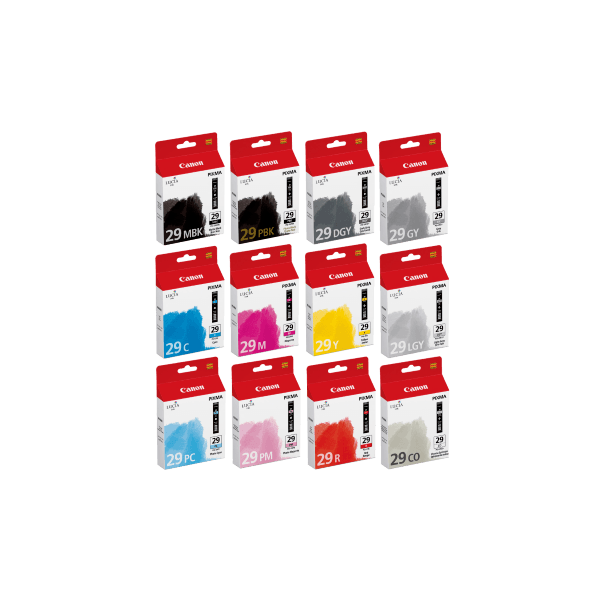 Genuine Canon PGI-29 Ink Cartridge Value Pack