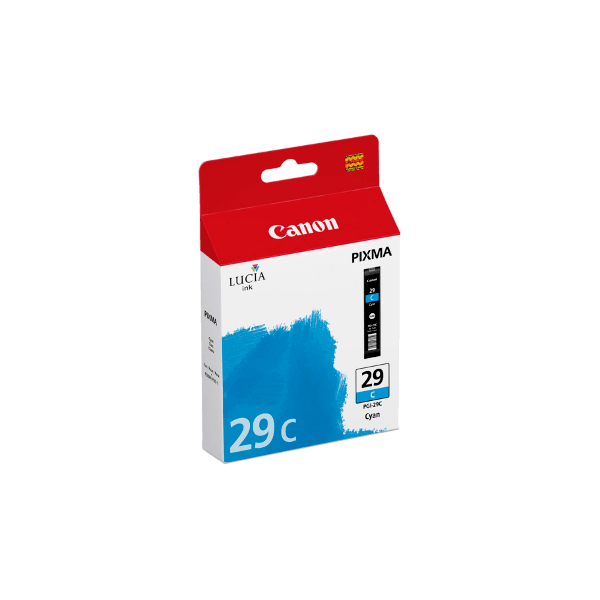 Genuine Canon PGI-29 Cyan Ink Cartridge