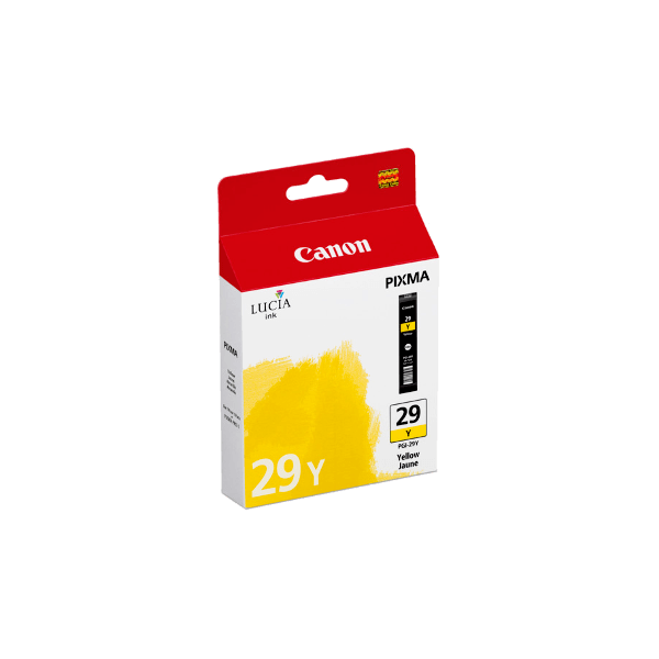 Genuine Canon PGI-29 Yellow Ink Cartridge