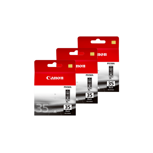 Genuine Canon PGI-35 Black Ink 3 PACK