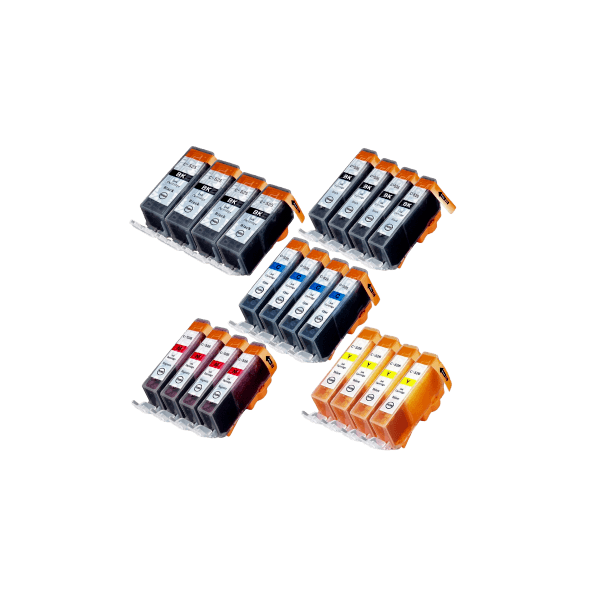 Compatible Canon CLI-526 PGI-525 20 Ink Value Pack