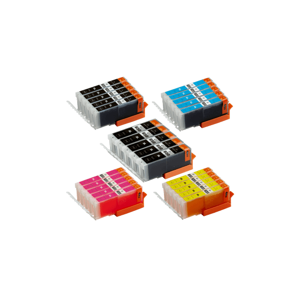 Compatible Canon PGI-650XL CLI651XL 25 Ink Value Pack