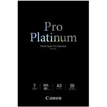 Canon Photo Paper Pro Platinum PT-101 A3 20 Sheets