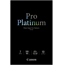 Canon Photo Paper Pro Platinum PT-101 A3+ 10 Sheets