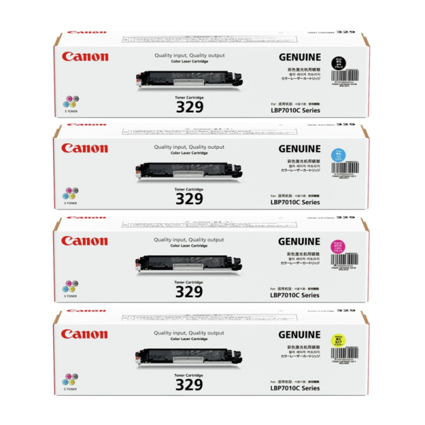 Genuine Canon 329 Toner Cartridge Value Pack