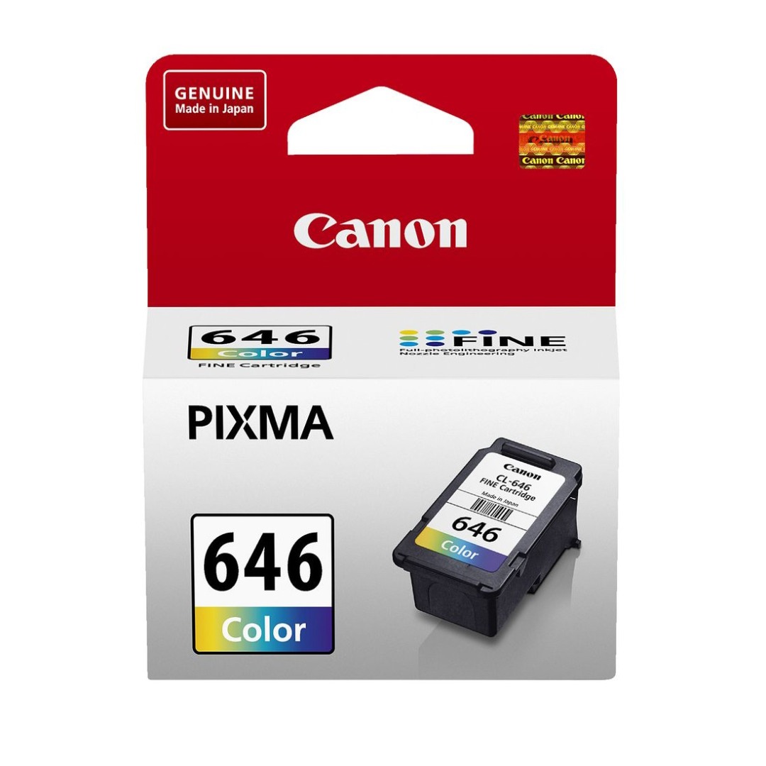 Genuine Canon CL-646 Colour Ink Cartridge