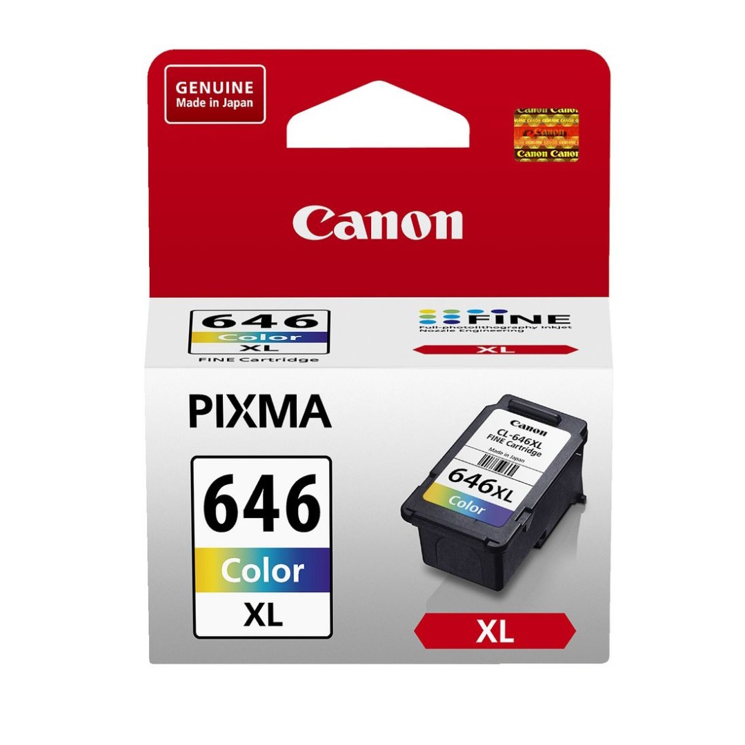 Genuine Canon CL-646XL Colour Ink Cartridge High Yield