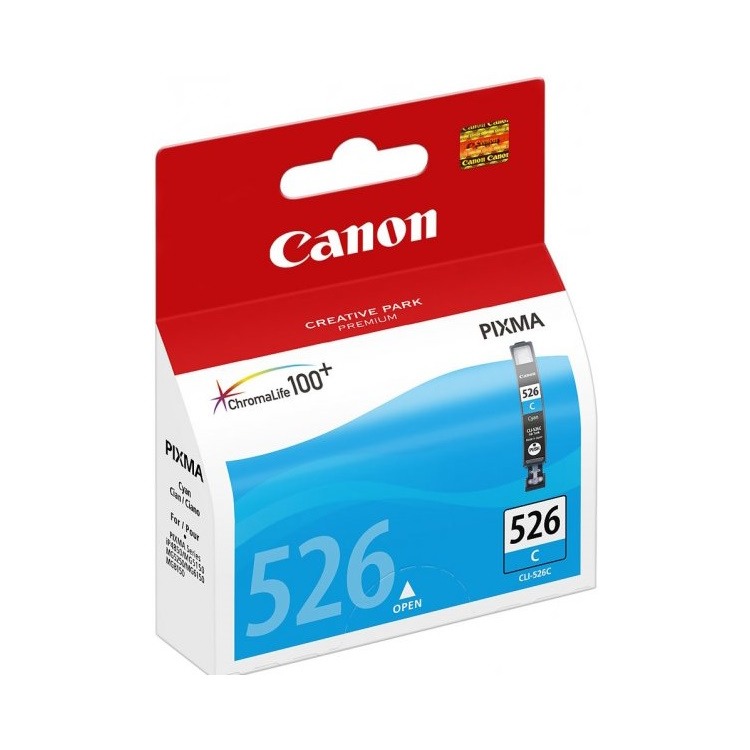 Genuine Canon CLI-526 Cyan Ink Cartridge