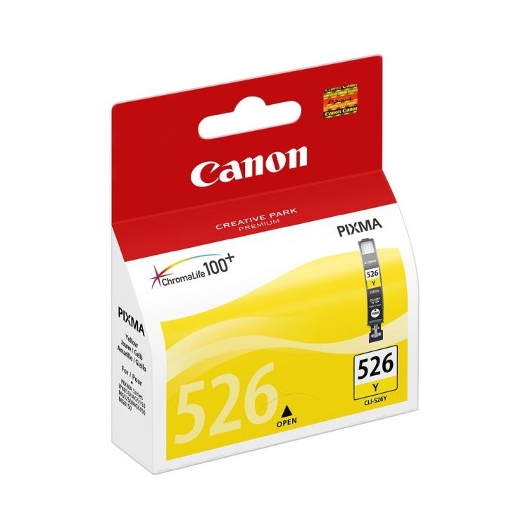 Genuine Canon CLI-526 Yellow Ink Cartridge