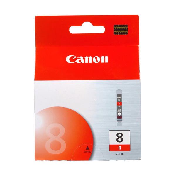 Genuine Canon CLI-8 Red Ink Cartridge