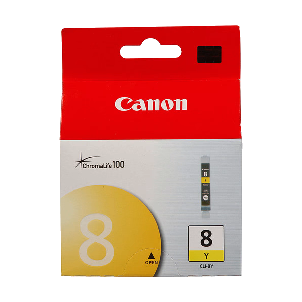 Genuine Canon CLI-8 Yellow Ink Cartridge