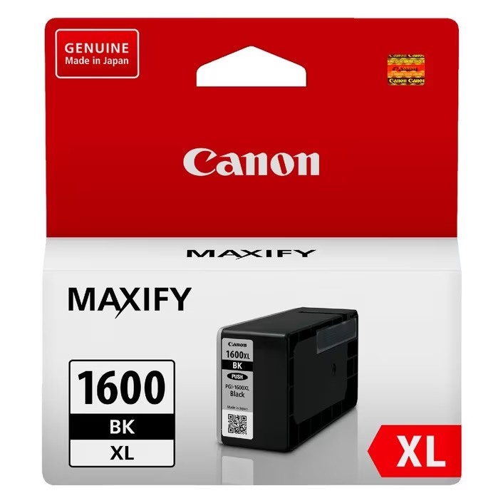 Genuine Canon PGI-1600XLBK Black Ink Cartridge High Yield