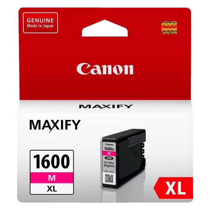 Genuine Canon PGI-1600XLM Magenta Ink Cartridge High Yield