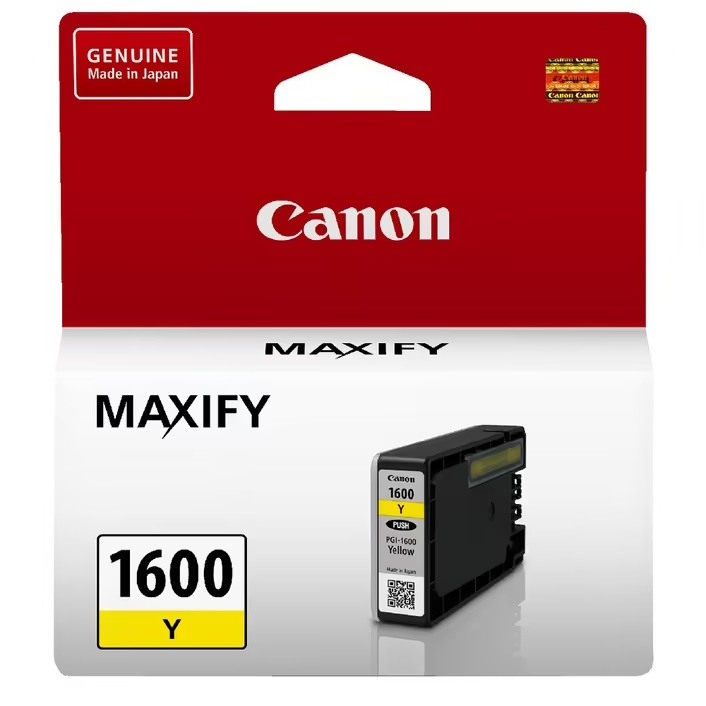 Genuine Canon PGI-1600Y Yellow Ink Cartridge